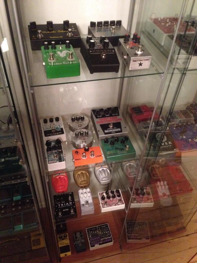 Post Your Pedal Display Case. Page 5 The Gear Page